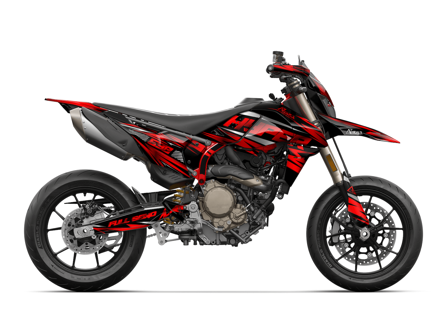 Dekor passend fürDucati Hypermotard Mono 698 - Duplex Edition