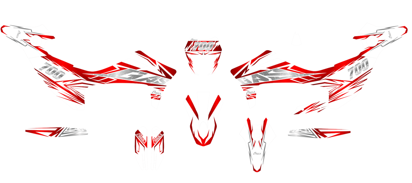 Dekor passend für GasGas 700 - Vault Edition