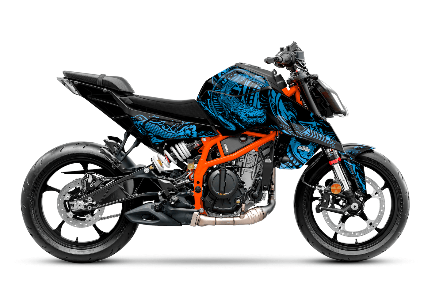 Dekor passend für KTM Duke 125 / 390 - Dragon Edition