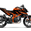 Dekor passend für KTM Duke 125 / 390- Flash Edition