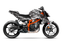 Dekor passend für KTM Duke 125 / 390 - Prism Edition