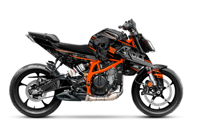 Dekor passend fürKTM Duke 125 / 390 - Skull Edition