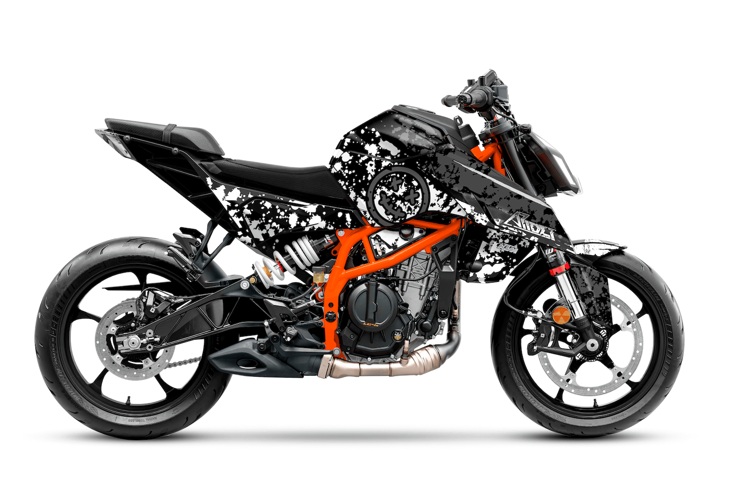 Dekor passend für KTM Duke 125 / 390 - Smiley Edition