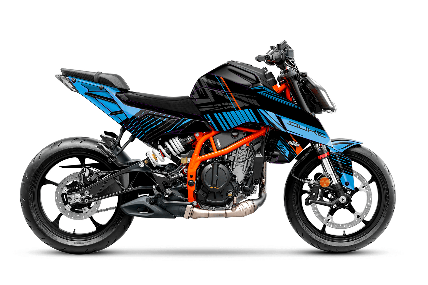 Dekor passend für KTM Duke 125 / 390- Stripe Edition