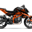 Dekor passend für KTM Duke 125 / 390- Stripe Edition