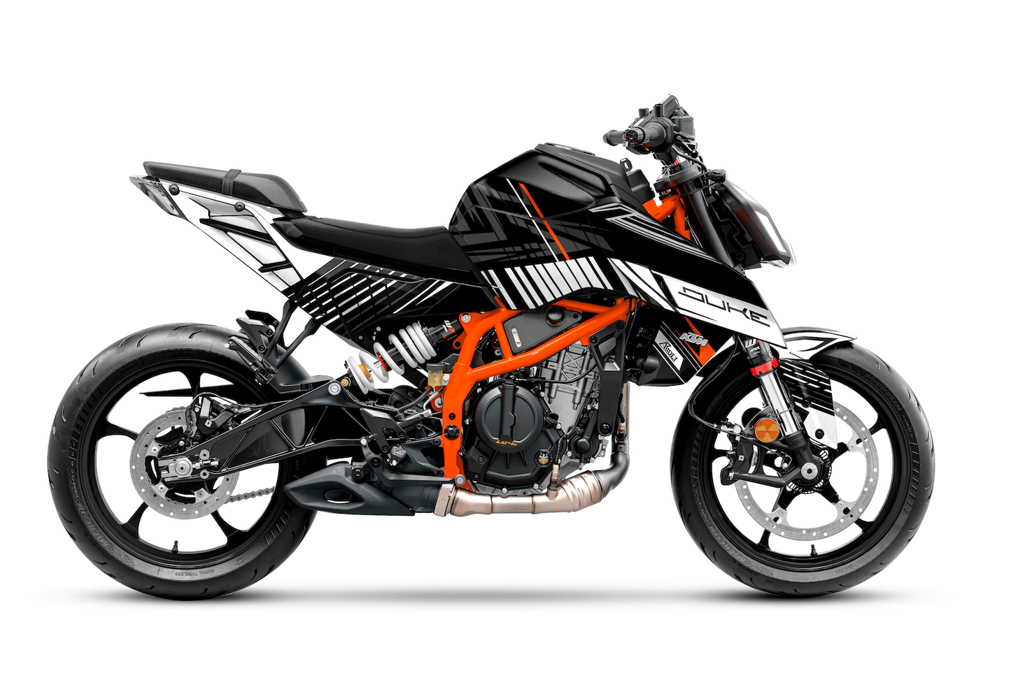 Dekor passend für KTM Duke 125 / 390- Stripe Edition