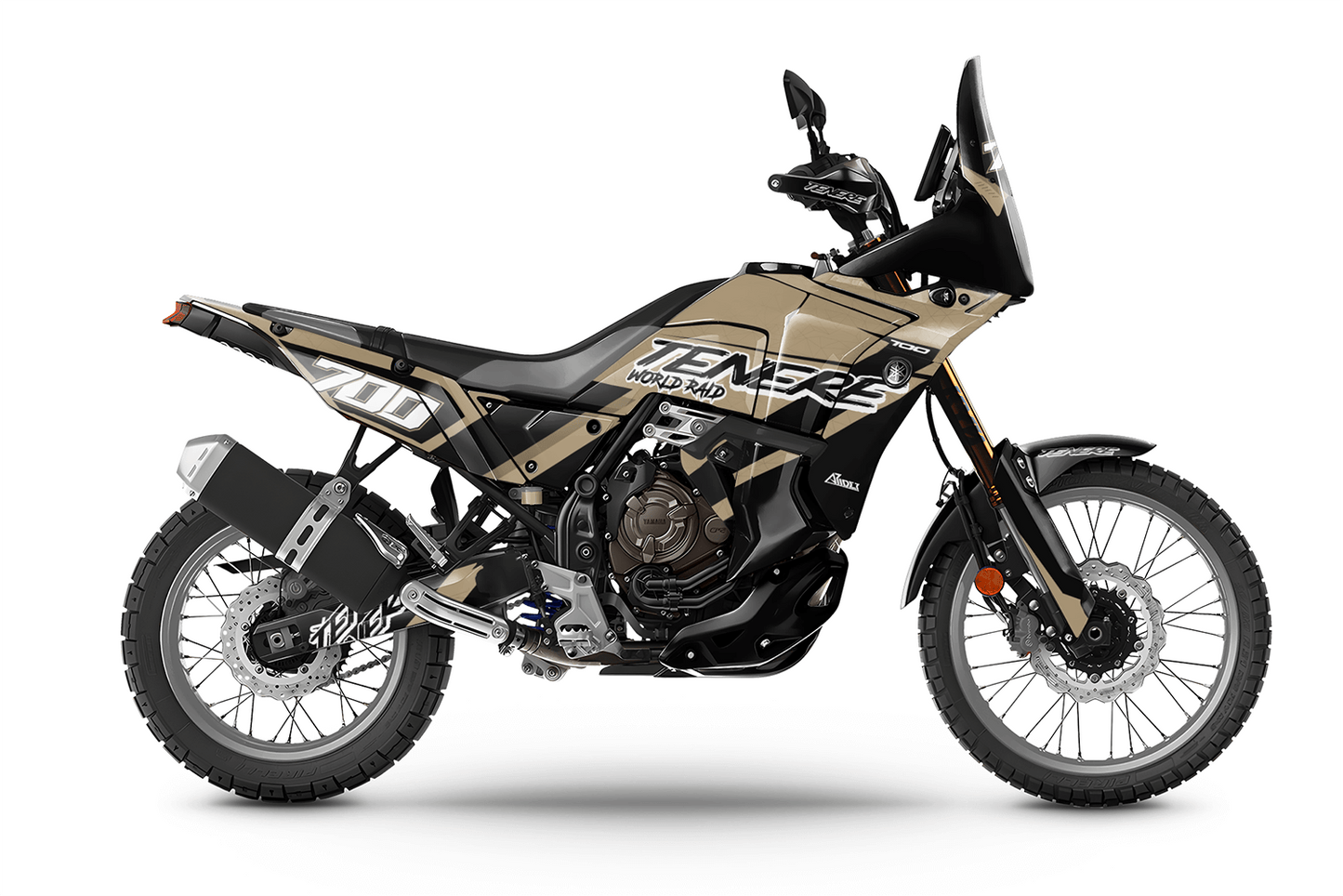 Dekor passend für Yamaha Tenere 700 World Raid - Desert Edition