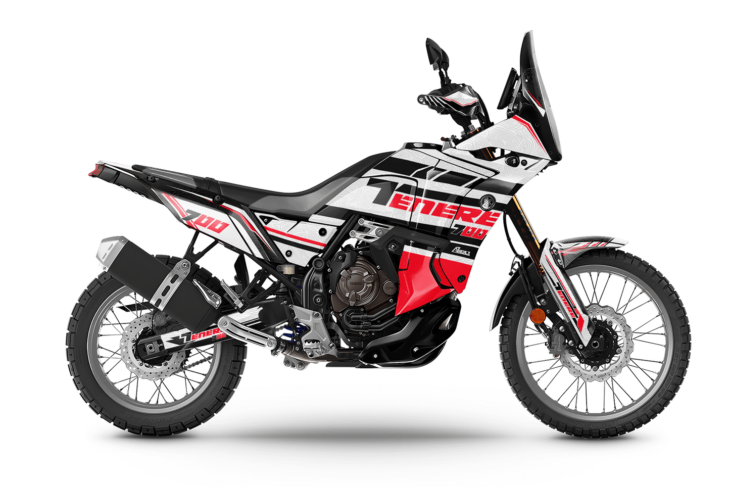 Dekor passend für Yamaha Tenere 700 World Raid - Explorer Edition