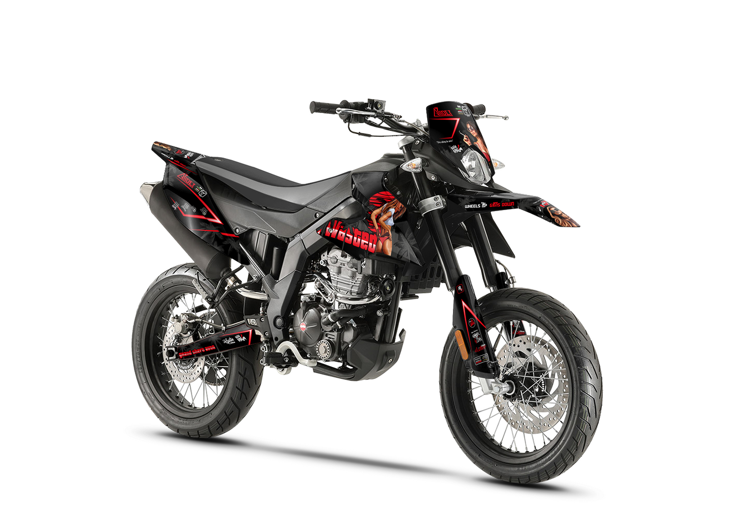 Dekor passend für Aprilia SX 125- Wasted Edition