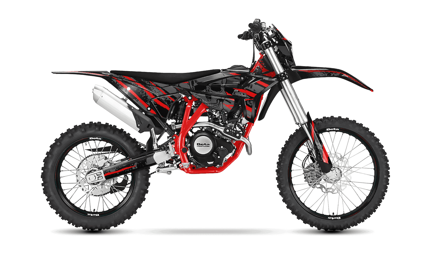 Dekor passend für Beta RR 125 LC | Skull Edition