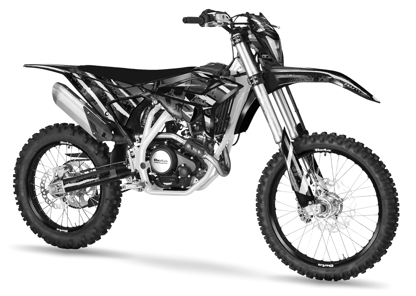 Dekor passend für Beta RR 125 LC | Skull Edition