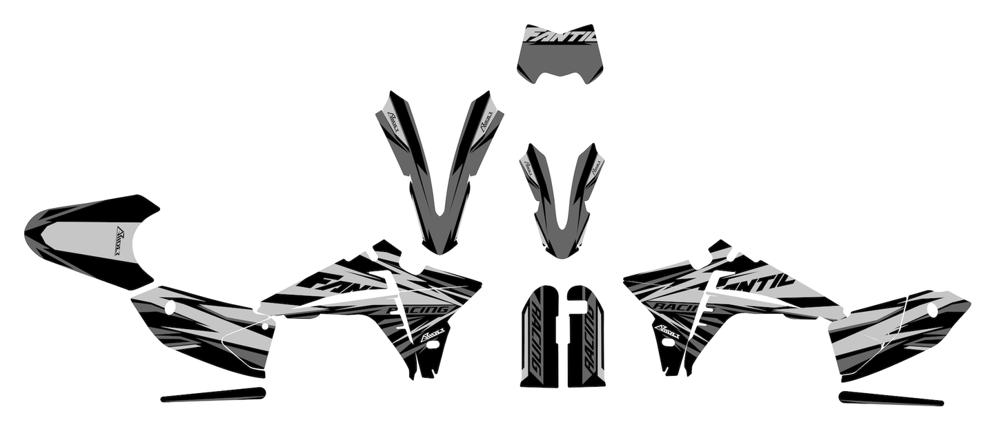 Dekor passend für Fantic XMF 50 / 125 - Slicer Edition