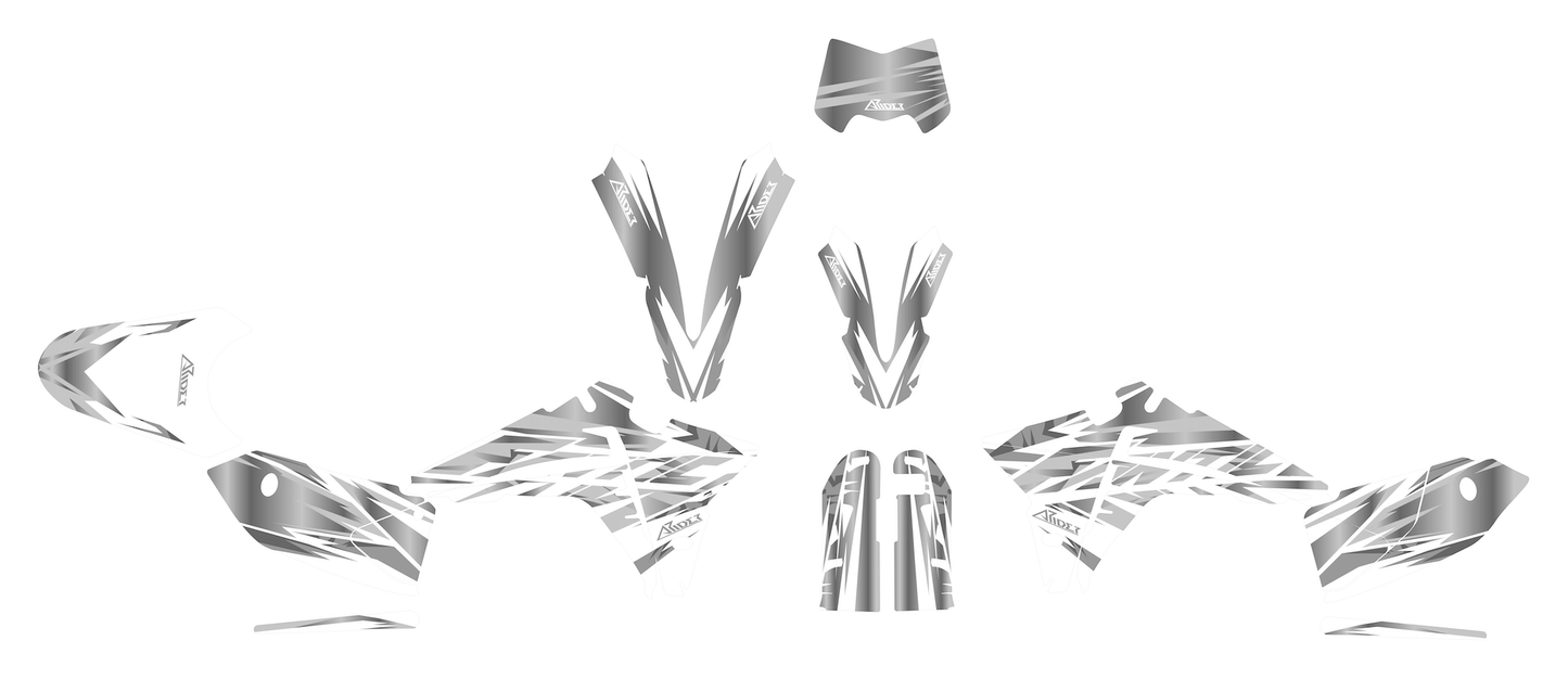 Dekor passend für Fantic XMF 50 / 125 - Split Edition