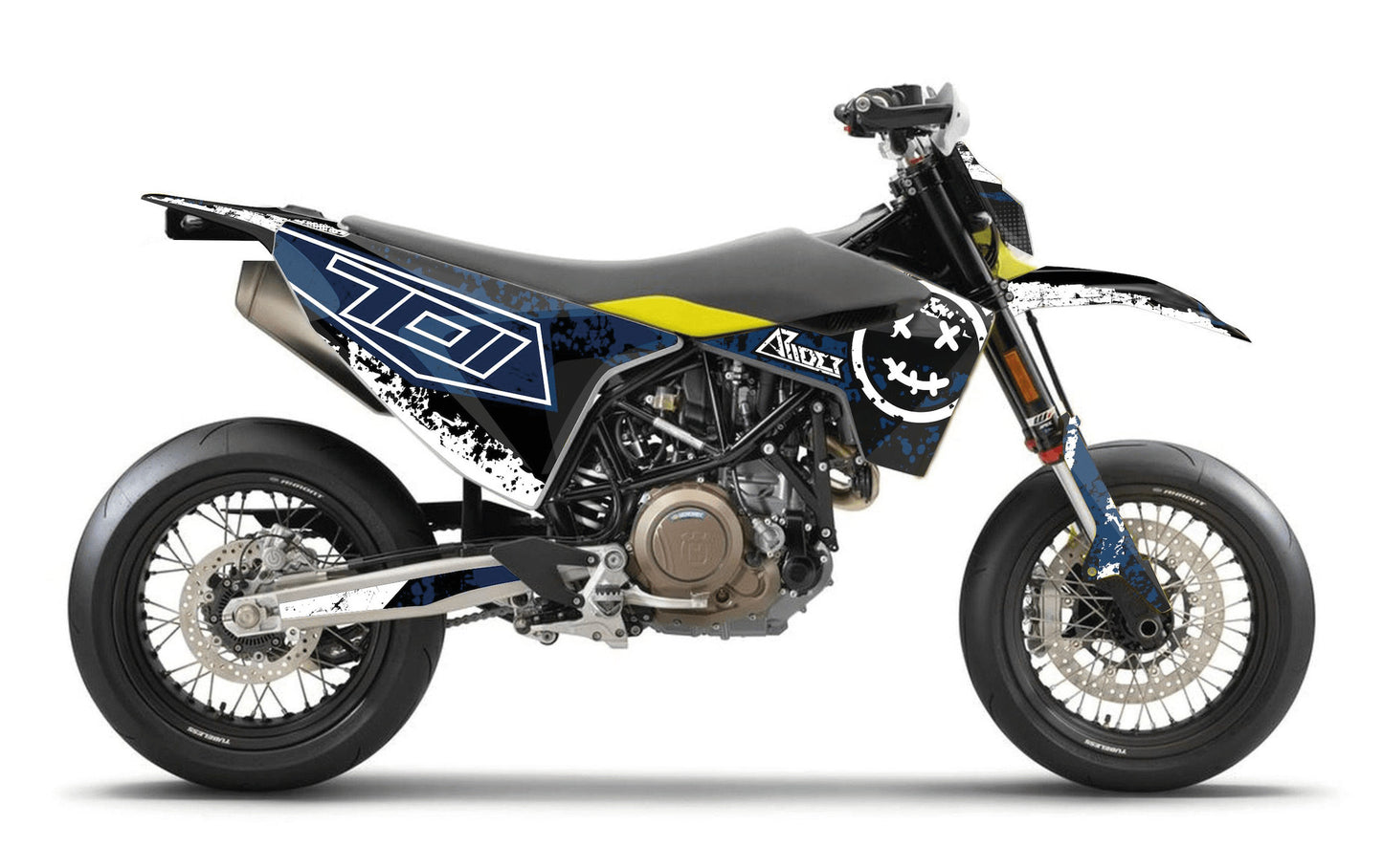 Dekor passend für Husqvarna 701- Smiley Edition