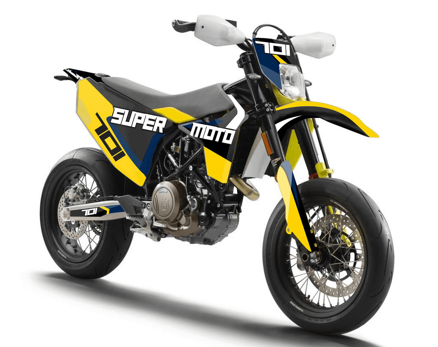 Dekor passend für Husqvarna 701- Supermoto Edition