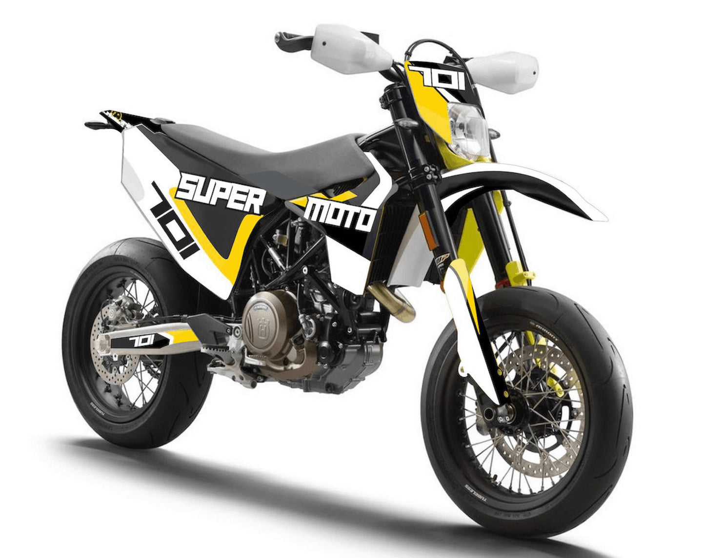 Dekor passend für Husqvarna 701- Supermoto Edition