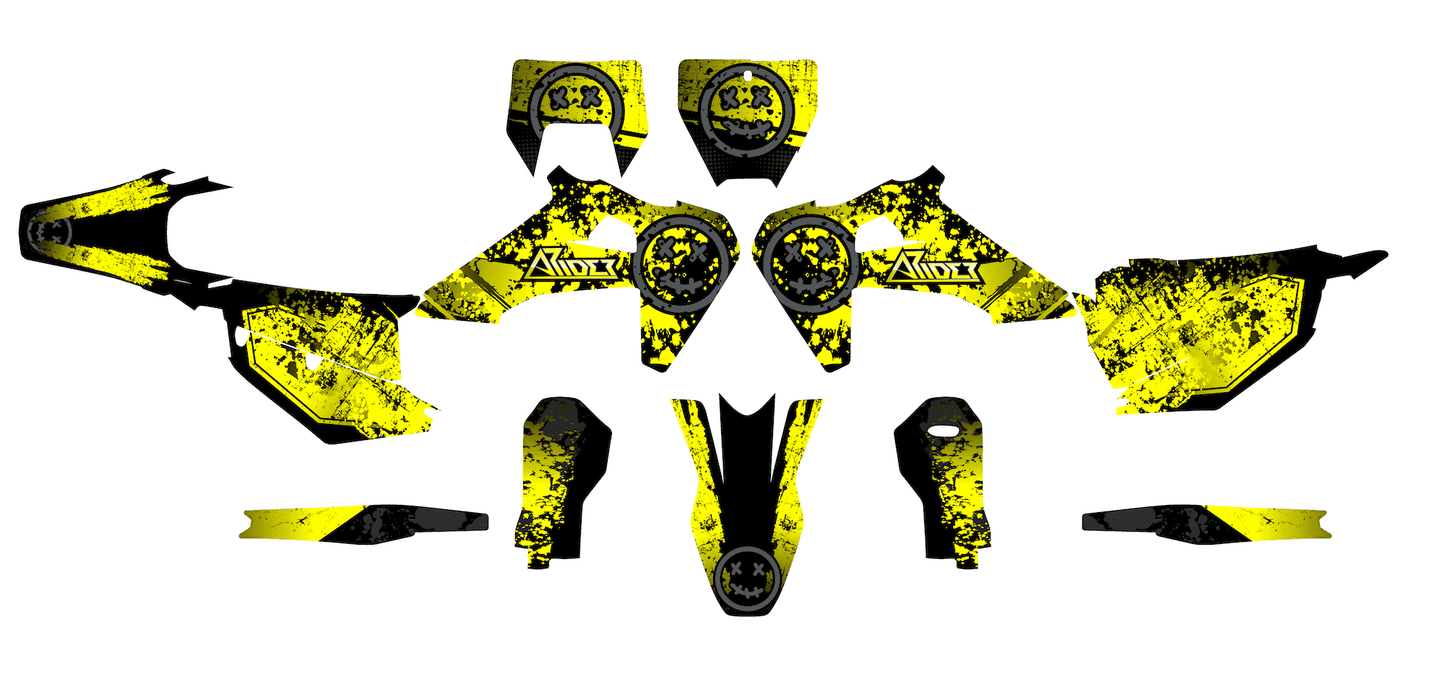 Dekor passend für Husqvarna FC / TC- Smiley Edition