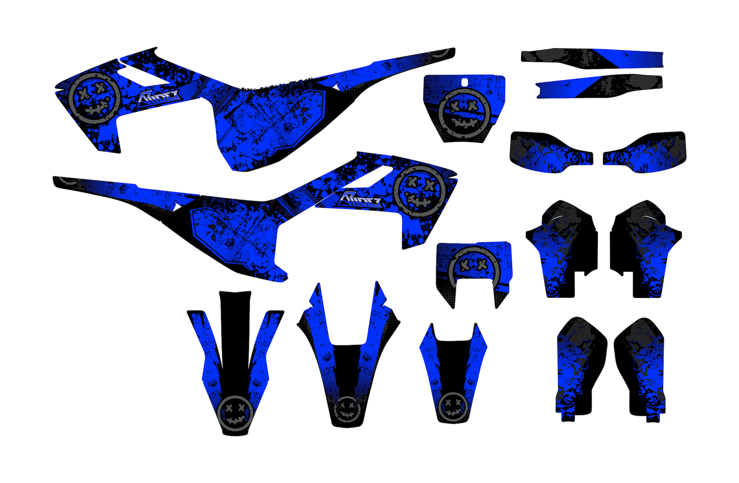 Dekor passend für Husqvarna FE / TE- Smiley Edition