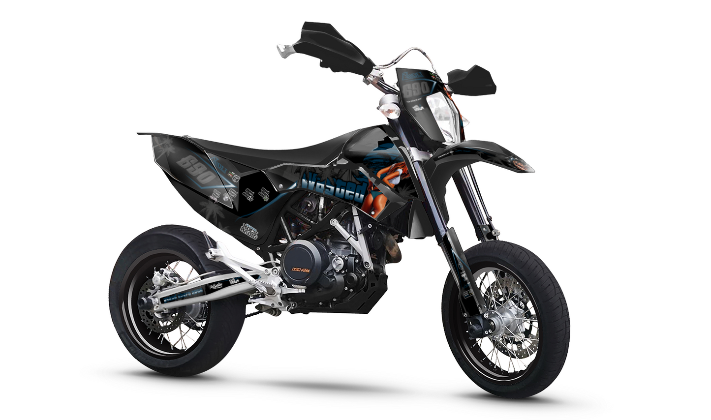 Dekor passend für KTM 690 SMC-R- Wasted Edition