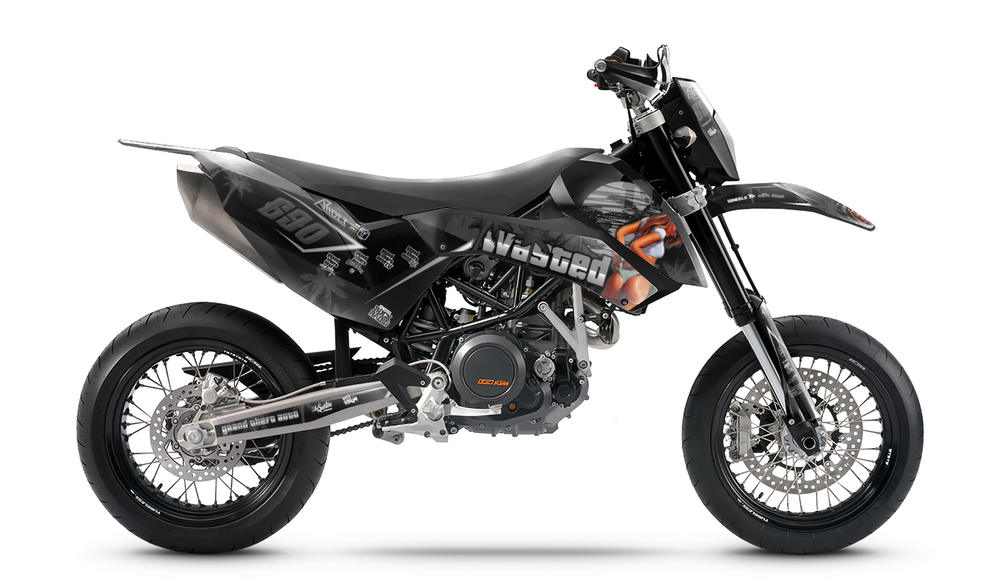 Dekor passend für KTM 690 SMC-R- Wasted Edition