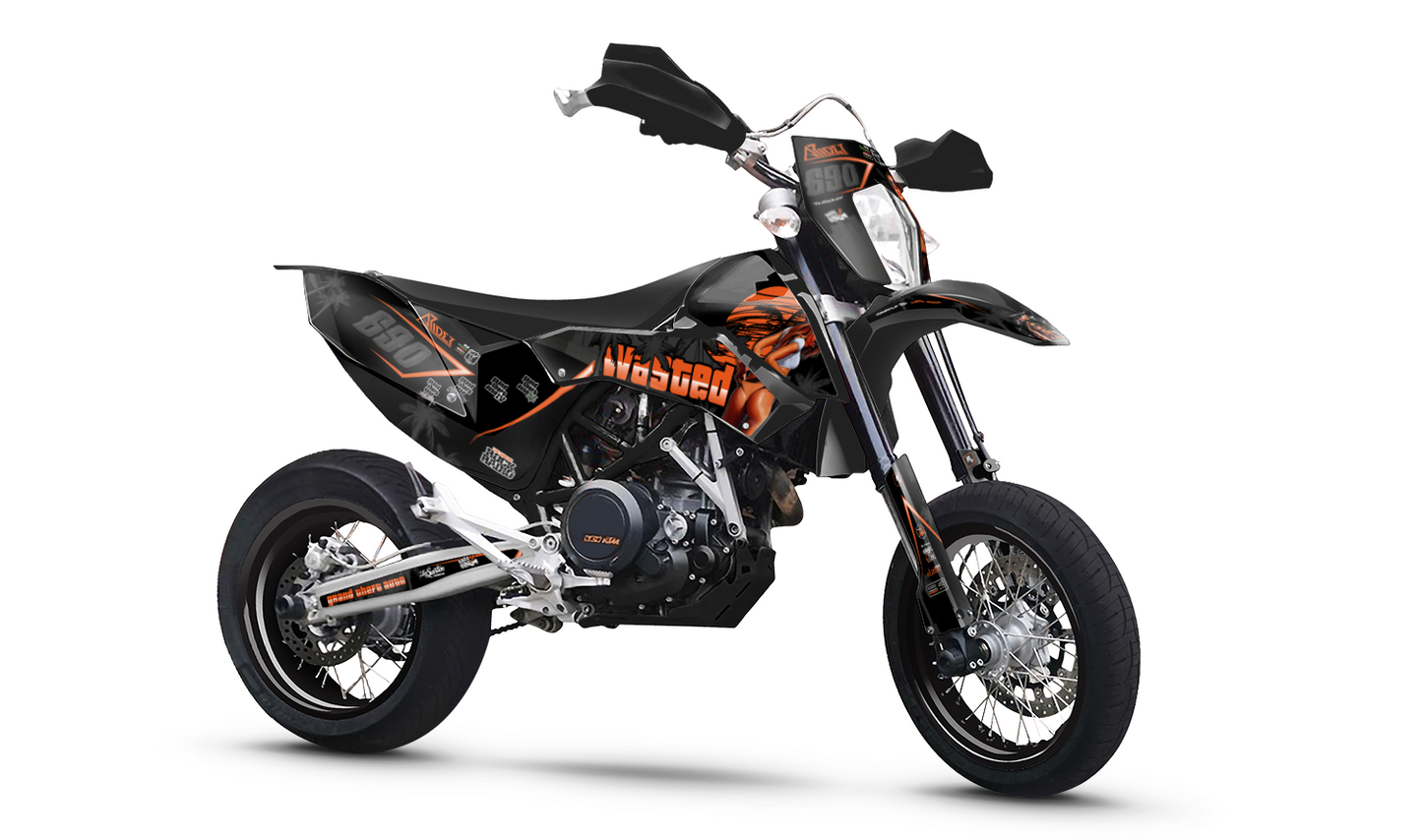 Dekor passend für KTM 690 SMC-R- Wasted Edition