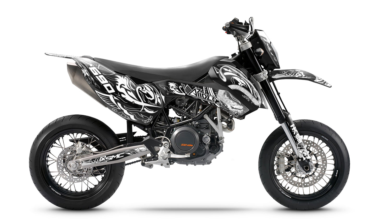 Dekor passend für KTM 690 SMC-R- Dragon Edition