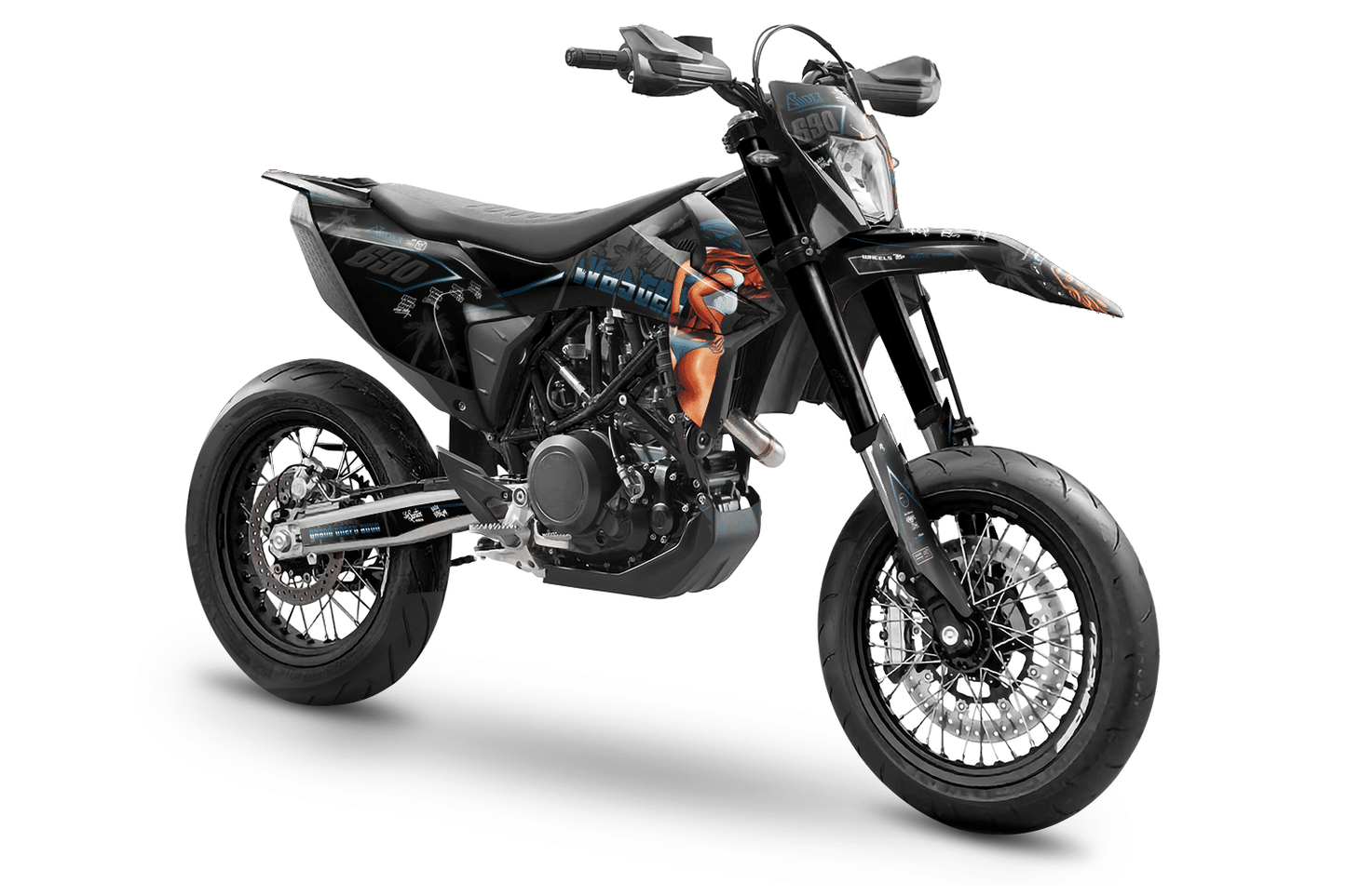 Dekor passend für KTM 690 SMC-R- Wasted Edition