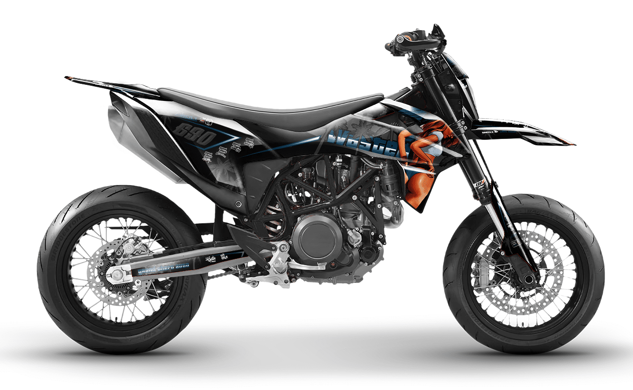 Dekor passend für KTM 690 SMC-R- Wasted Edition