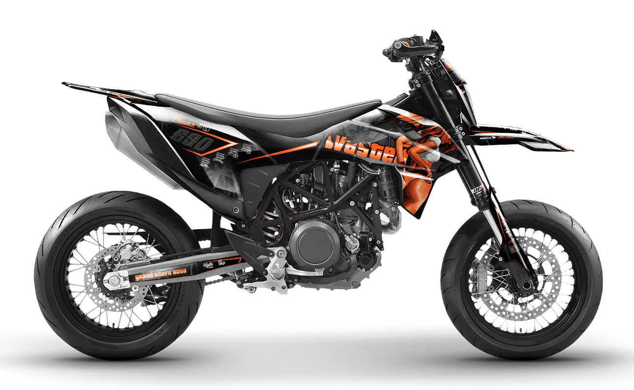 Dekor passend für KTM 690 SMC-R- Wasted Edition