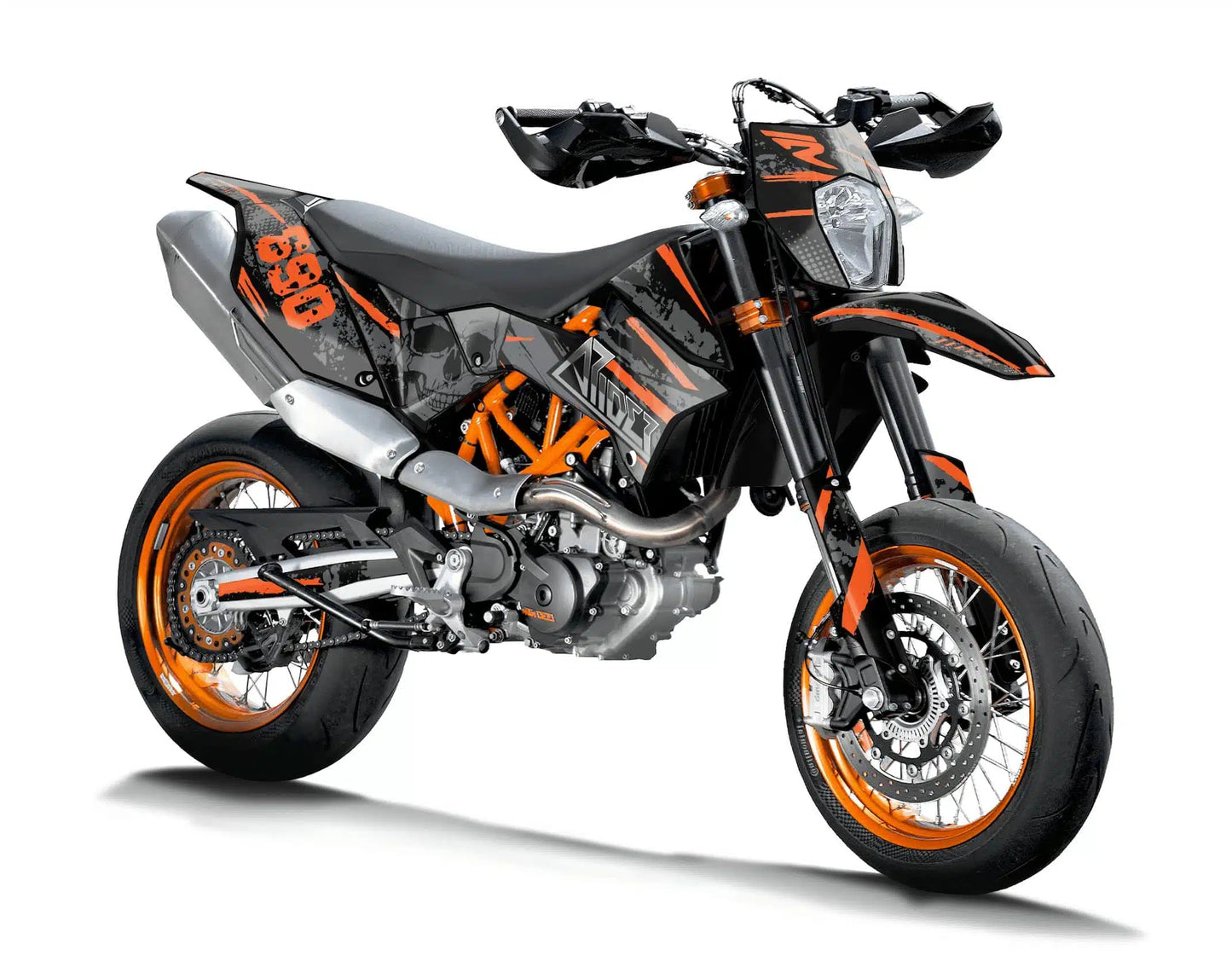 Dekor passend für KTM 690 SMC-R- Skull Edition