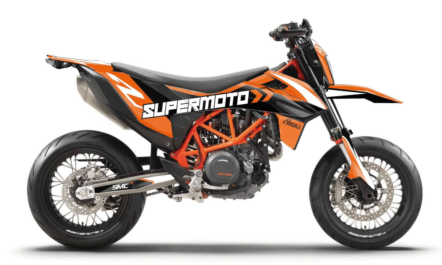 Dekor passend für KTM 690 SMC-R- Supermoto Edition