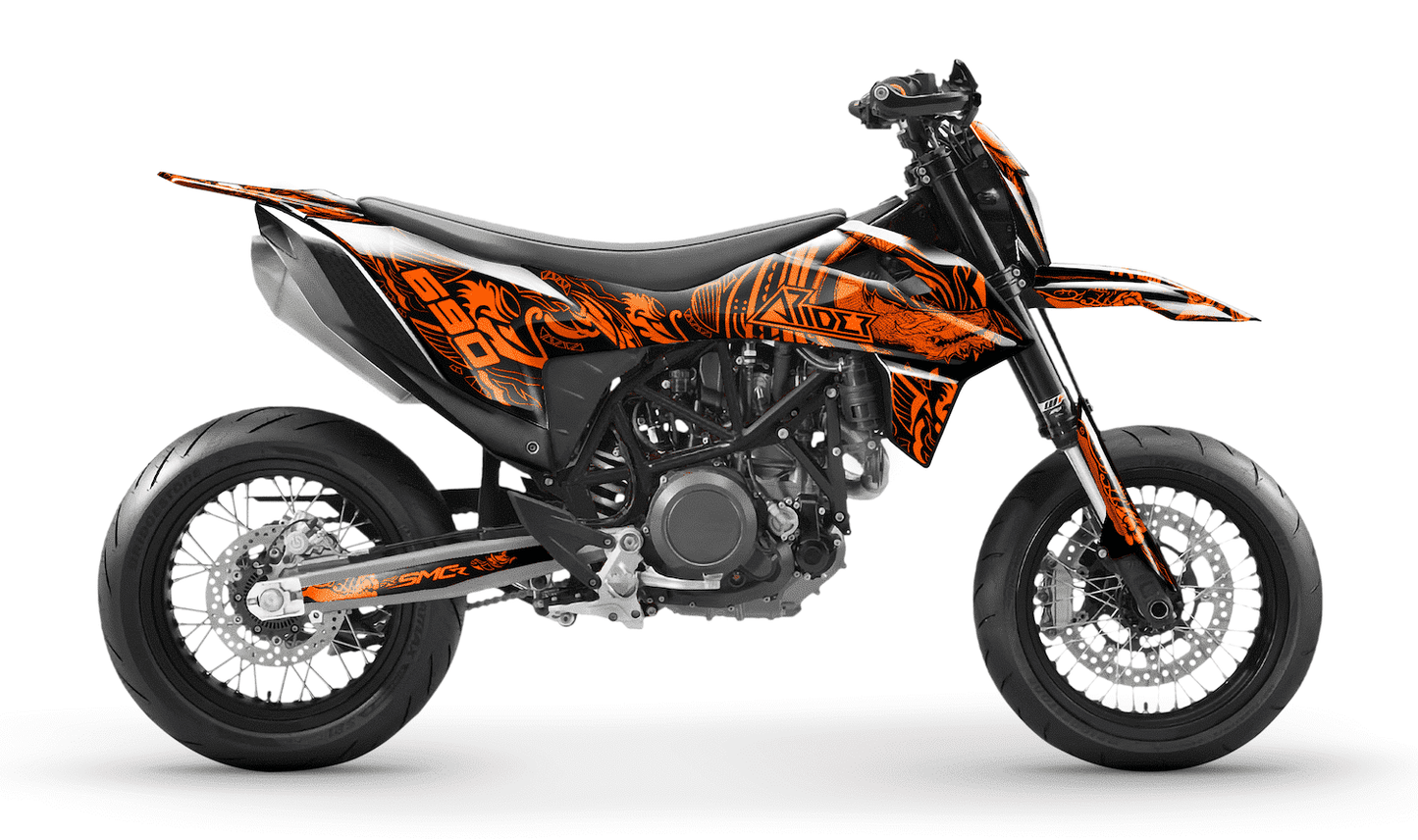 Dekor passend für KTM 690 SMC-R- Dragon Edition