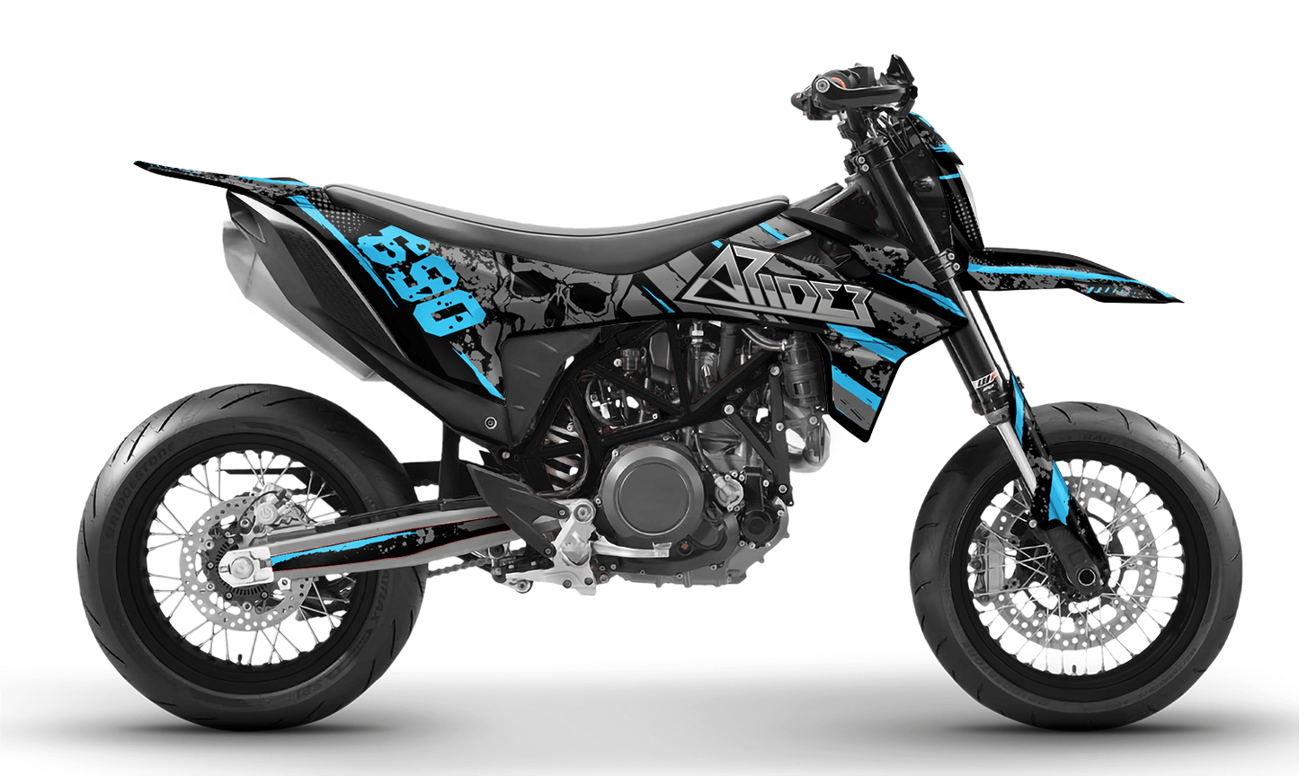 Dekor passend für KTM 690 SMC-R- Skull Edition