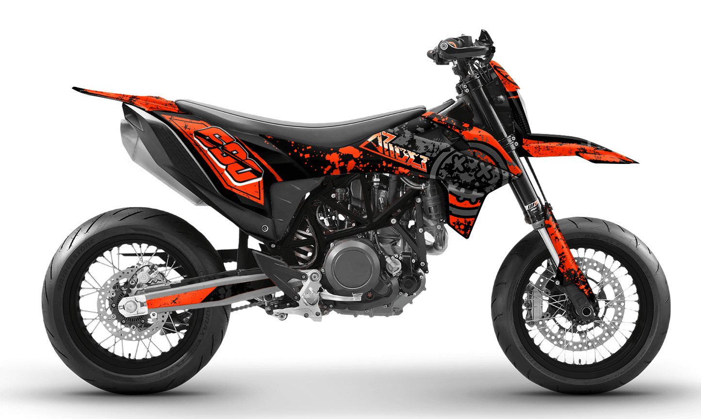 Dekor passend für KTM 690 SMC-R- Smiley Edition