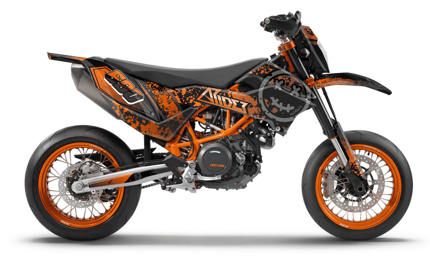 Dekor passend für KTM 690 SMC-R- Smiley Edition