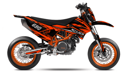 Dekor passend für KTM 690 SMC-R- Vault