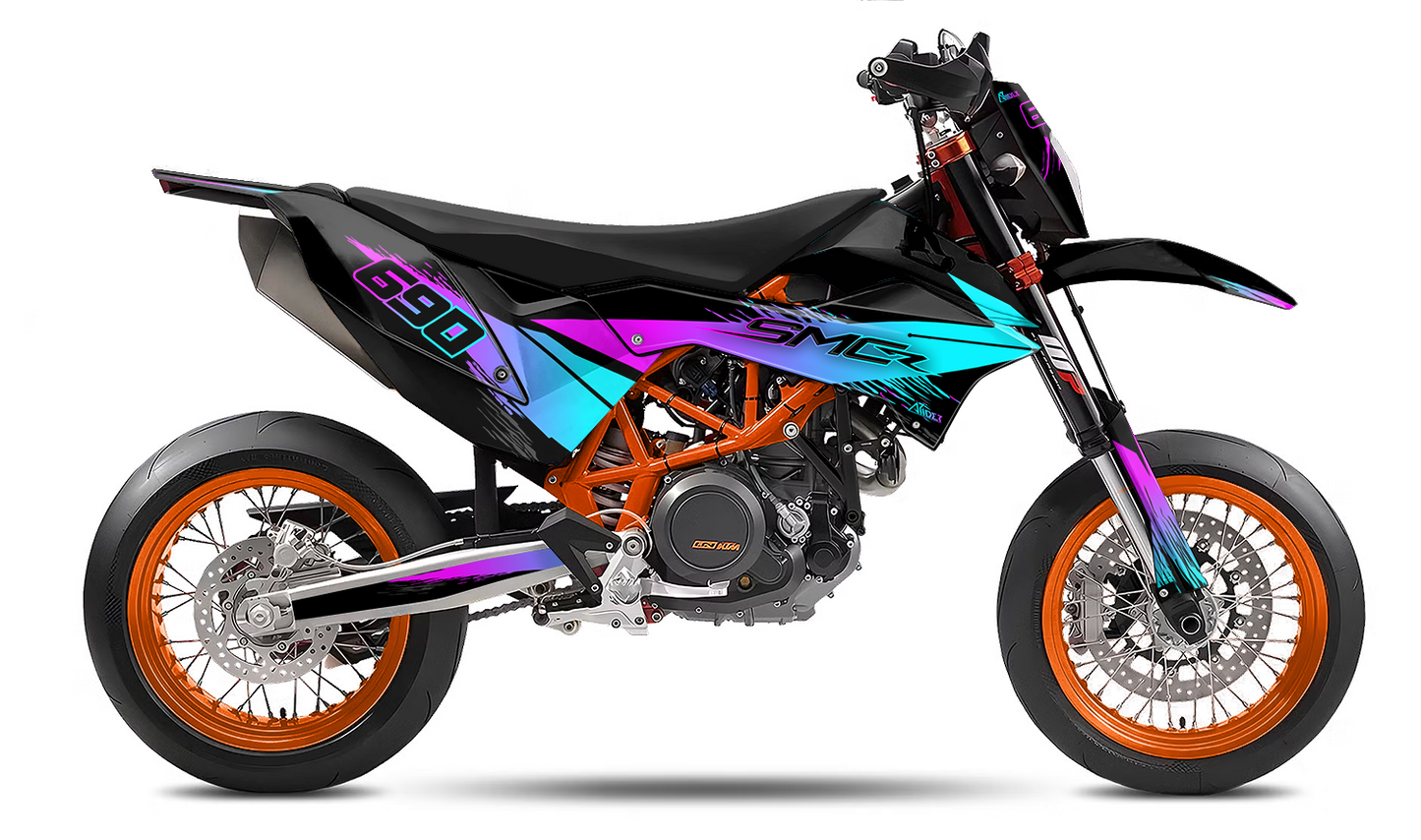 Dekor passend für KTM 690 SMC-R- Dust Edition