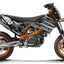 Dekor passend für KTM 690 SMC-R- Skull Edition