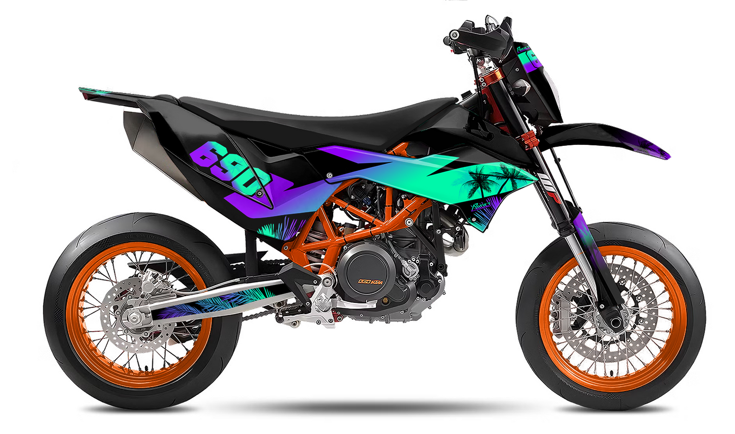 Dekor passend für KTM 690 SMC-R- Sunset Edition