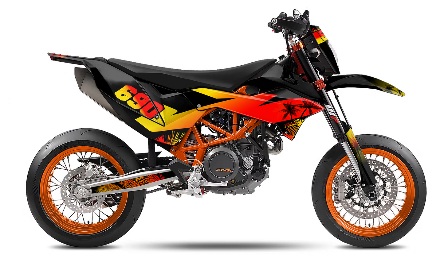 Dekor passend für KTM 690 SMC-R- Sunset Edition