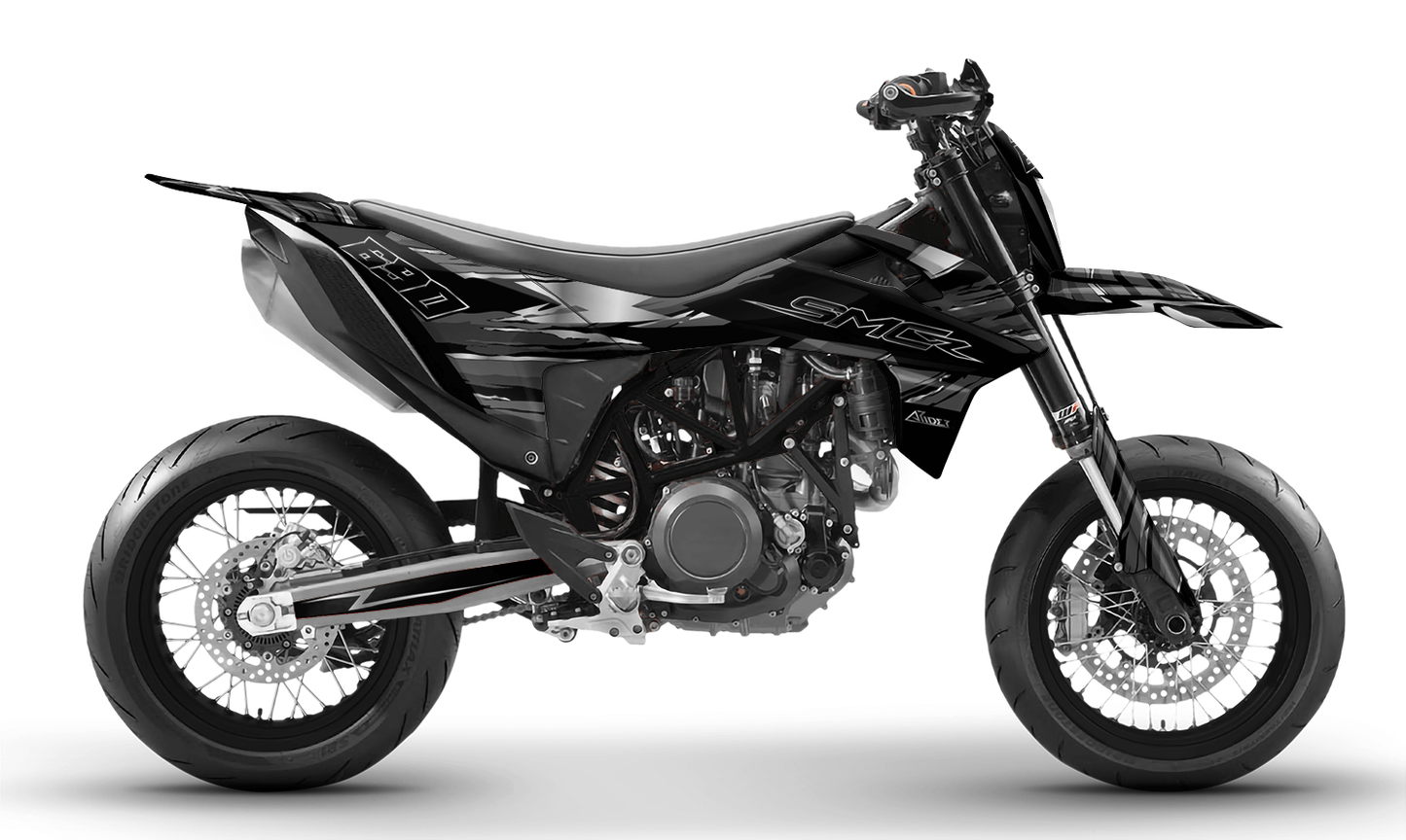 Dekor passend für KTM 690 SMC-R- Blackbird Edition