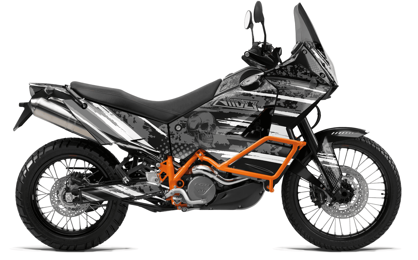 Dekor passend für KTM 990 Adventure- Skull Edition