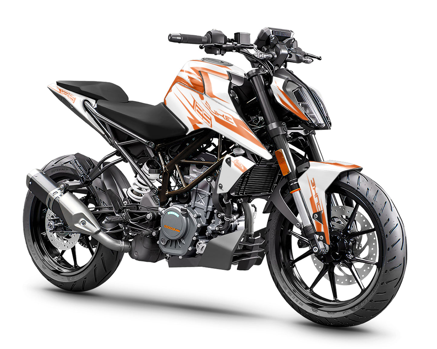 Dekor passend für KTM Duke 125 / 390- Flash Edition