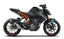 KTM Duke 125 Dekor, Aufkleber Kit 2017 - 2021