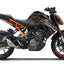 Dekor passend für KTM Duke 125 / 390 - Skull Edition