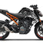 Dekor passend für KTM Duke 125 / 390 - Smiley Edition