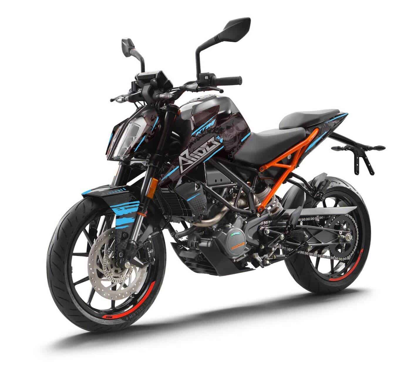 Dekor passend für KTM Duke 125 / 390 - Skull Edition