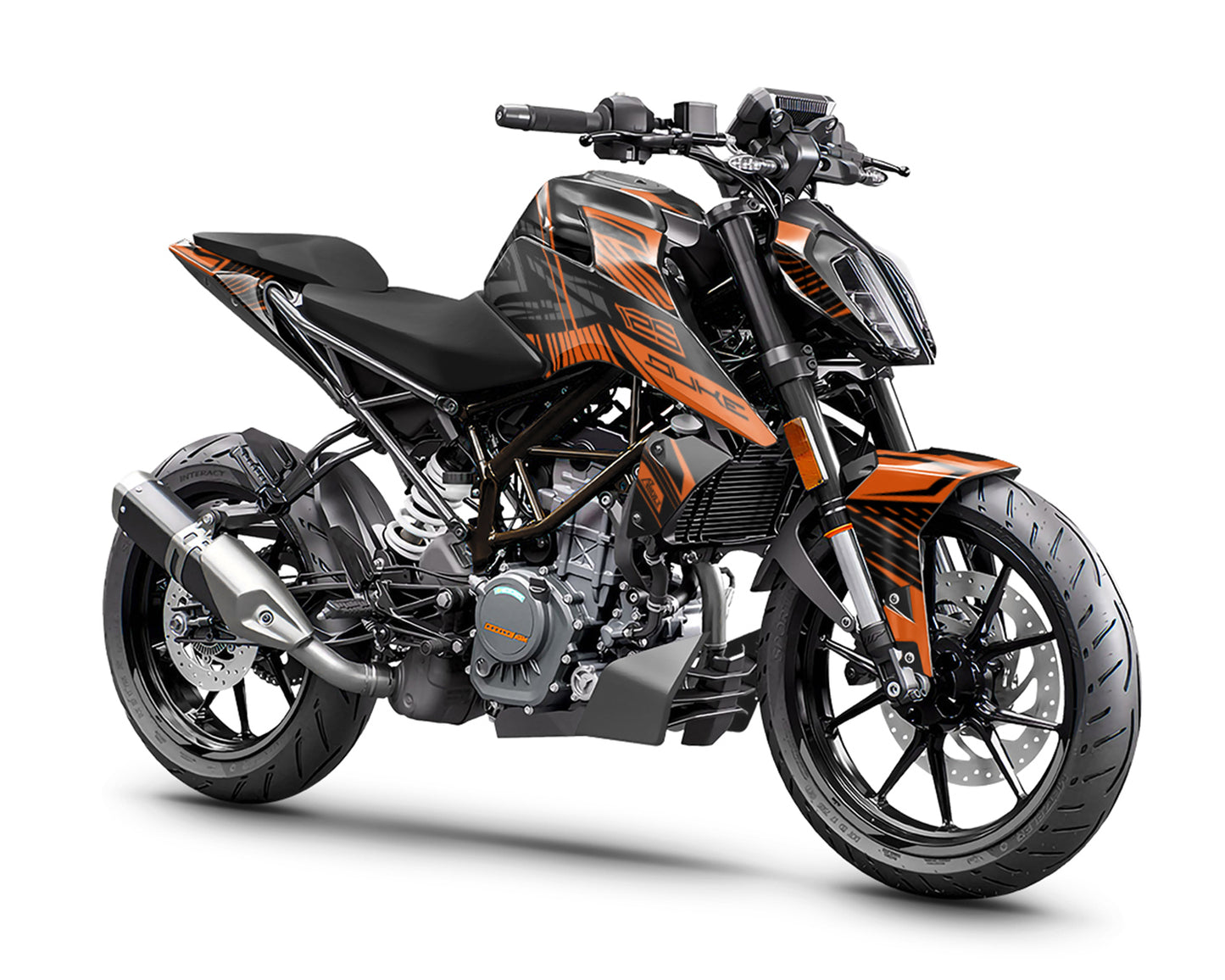 Dekor passend für KTM Duke 125 / 390- Stripe Edition