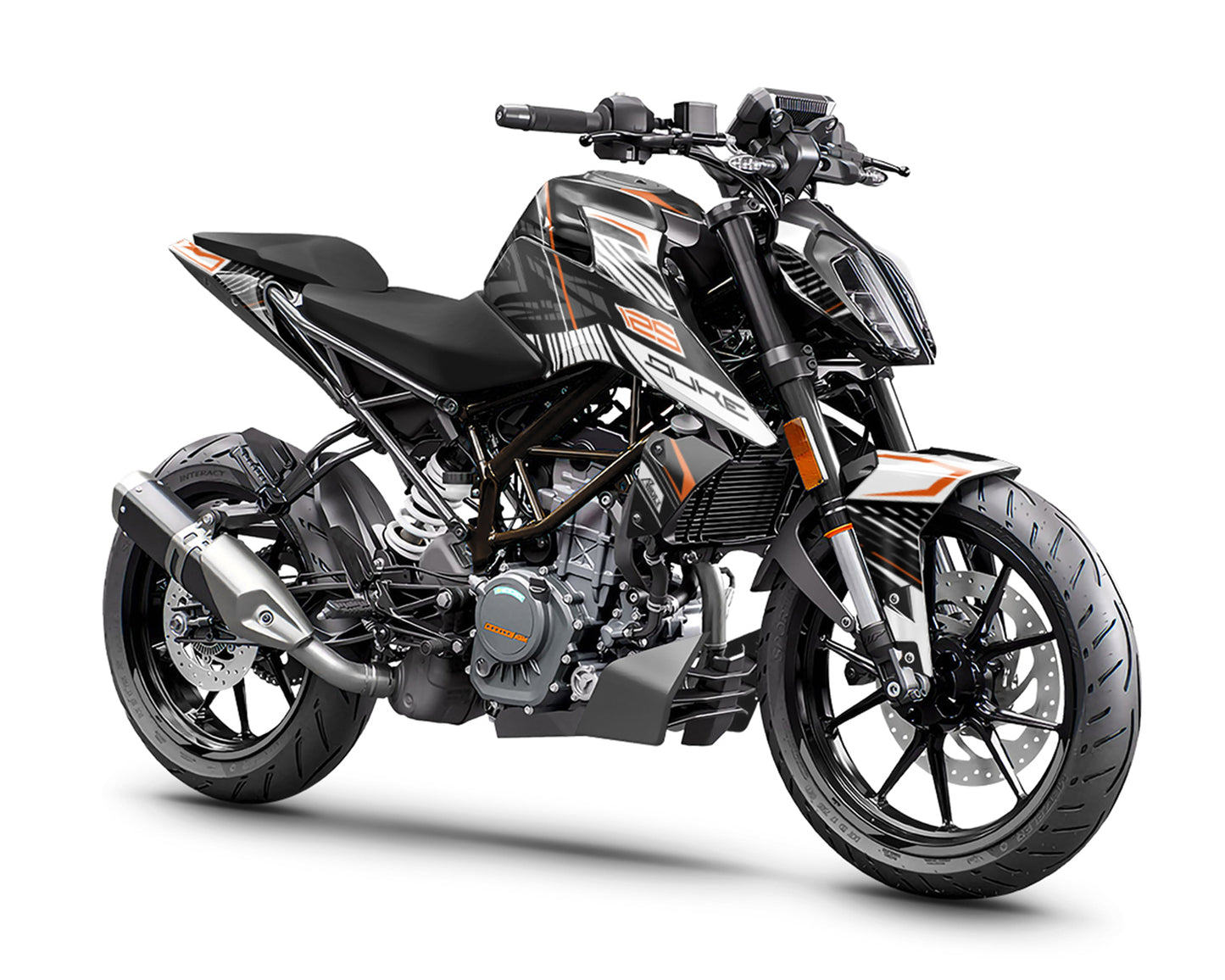 Dekor passend für KTM Duke 125 / 390- Stripe Edition