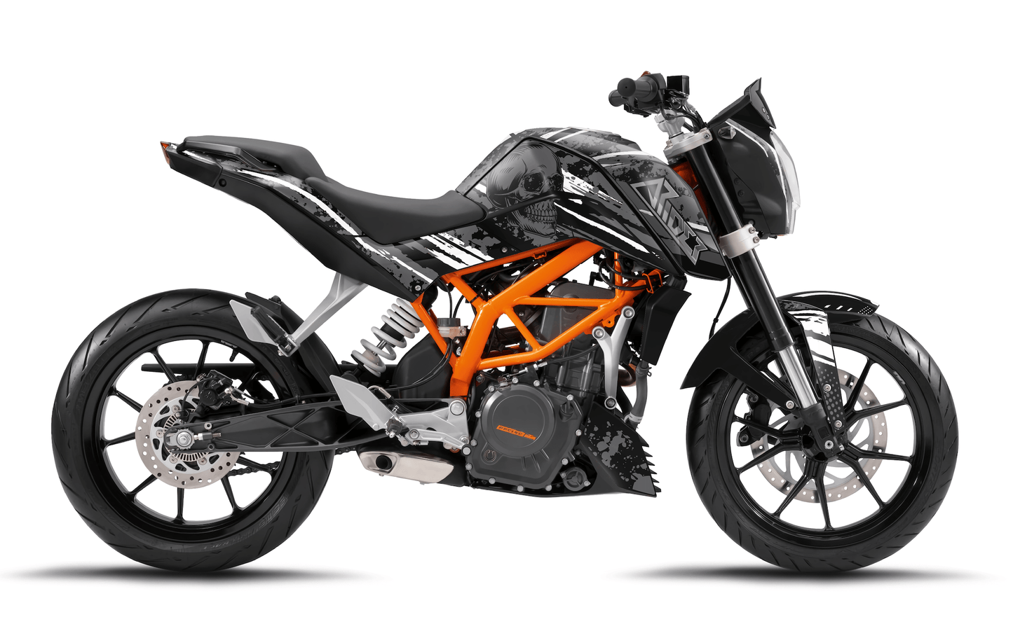 Dekor passend für KTM Duke 390- Skull Edition